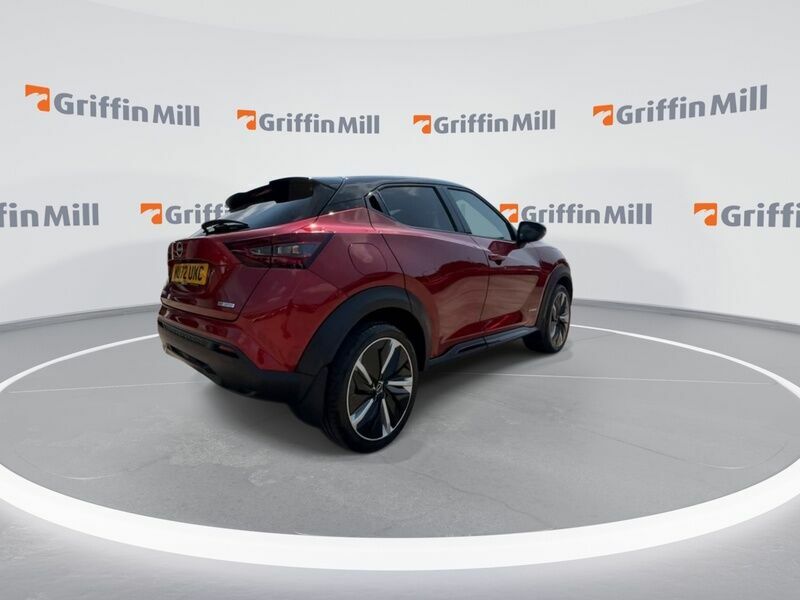 Nissan Juke 1.6 Tekna Suv Hybrid Euro 6 143 WU72UKC Red #6
