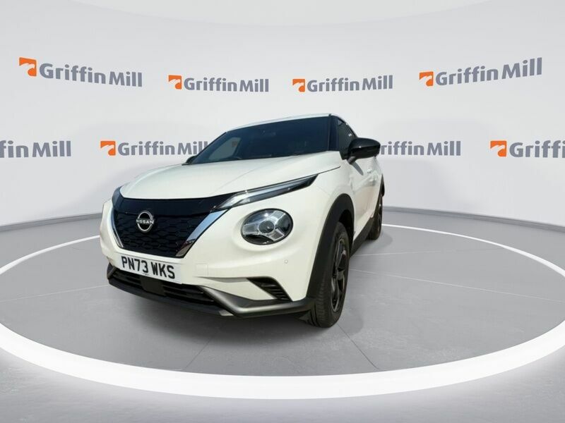 Nissan Juke 1.6 N-connecta Suv Hybrid Euro 6 PN73WKS White #3