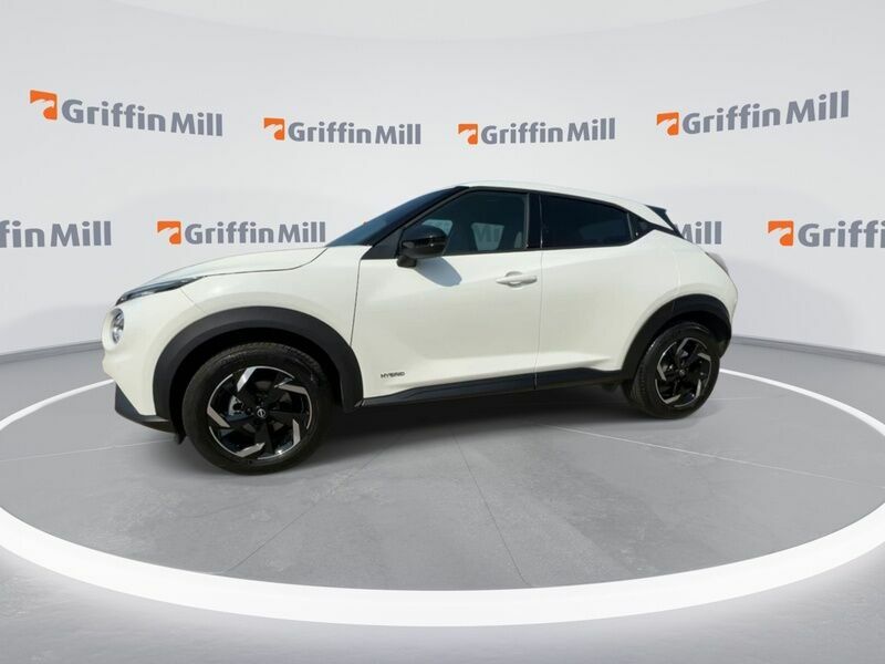 Nissan Juke 1.6 N-connecta Suv Hybrid Euro 6 PN73WKS White #4
