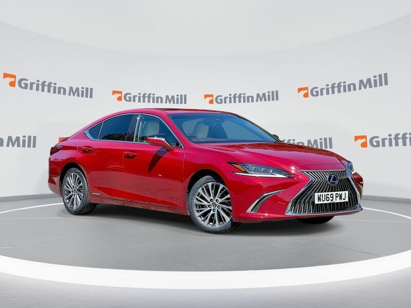 Lexus ES 2.5 300H Saloon Hybrid E-cvt Euro 6 S Red