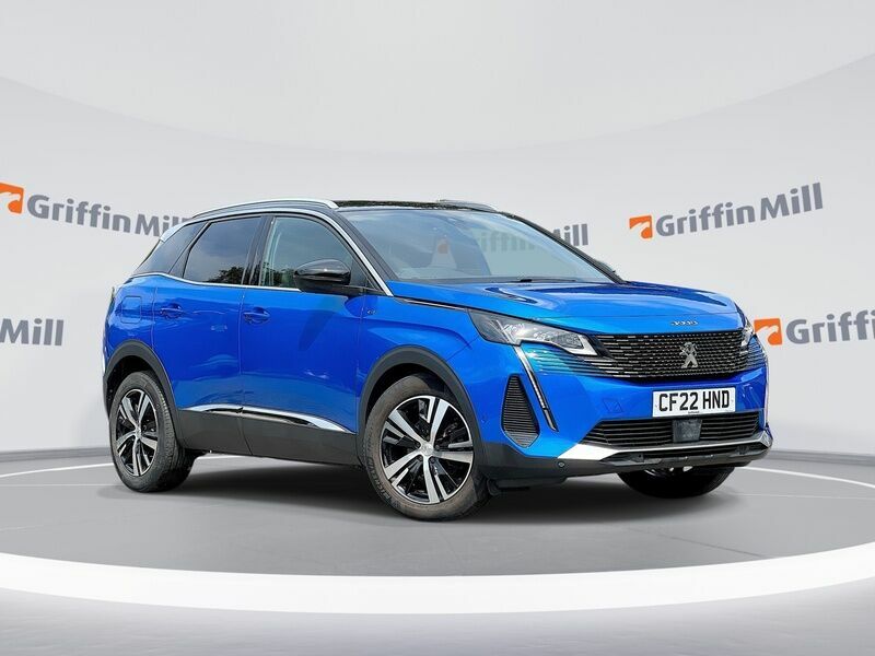 Peugeot 3008 1.2 Puretech Gt Suv Euro 6 Ss Blue
