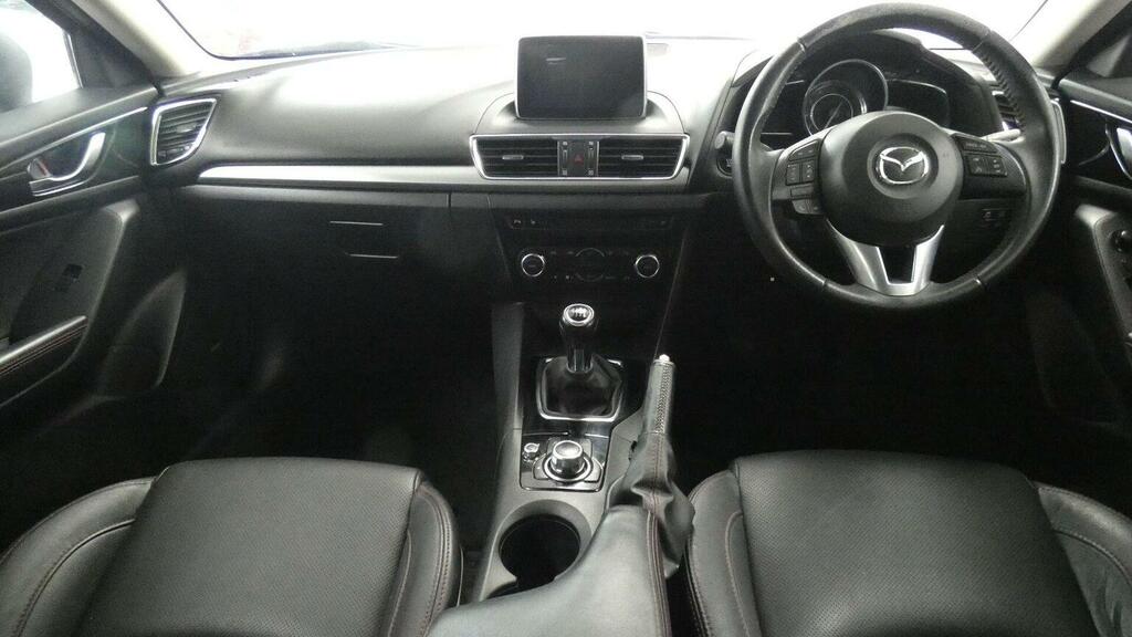 Mazda 3 Hatchback 2.0 Skyactiv-g Sport Nav Euro 5 Ss FY15YXG White #6