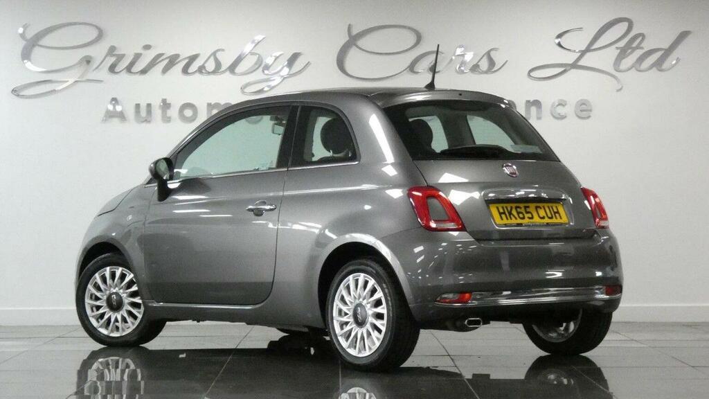 Fiat 500 Hatchback 1.2 Lounge Euro 6 Ss 201565 HK65CUH Grey #3