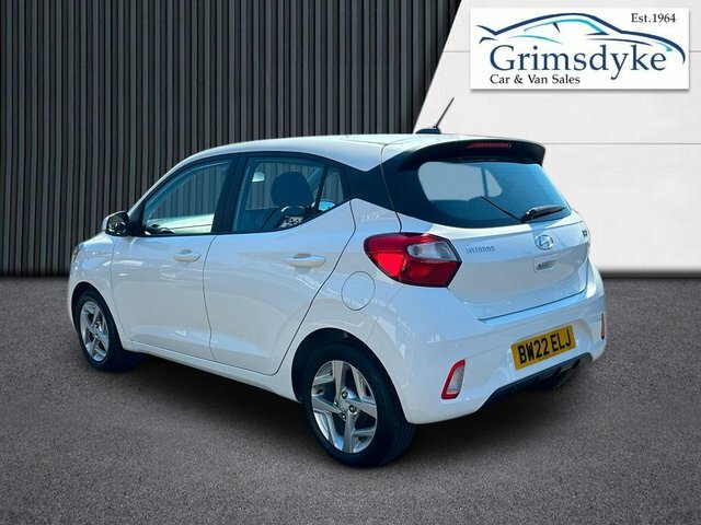 Hyundai I10 2022 1.0 Se Connect Hatchback Euro White #5