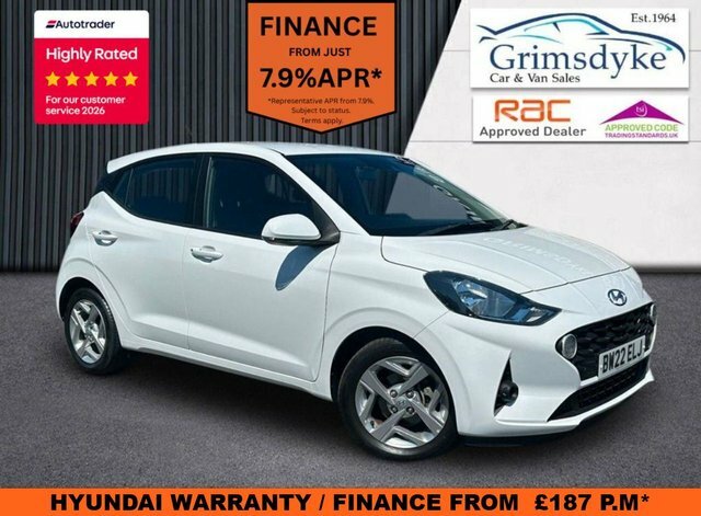 Hyundai I10 2022 1.0 Se Connect Hatchback Euro White