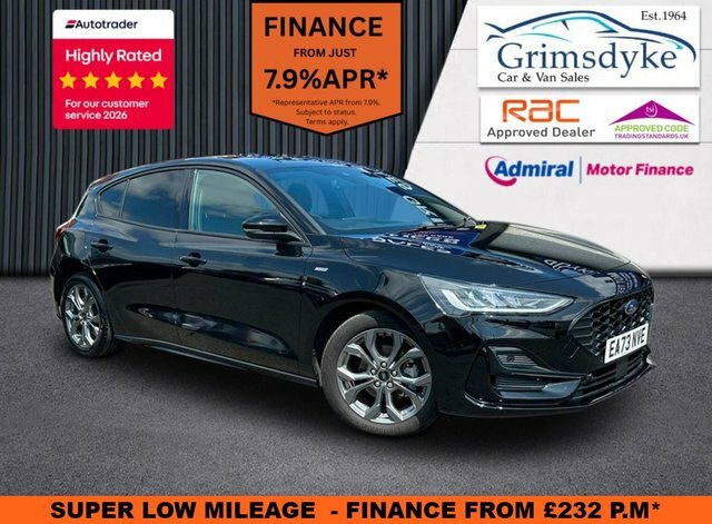 Ford Focus 2023 1.0T Ecoboost Mhev St-line Hatchback Petr Black