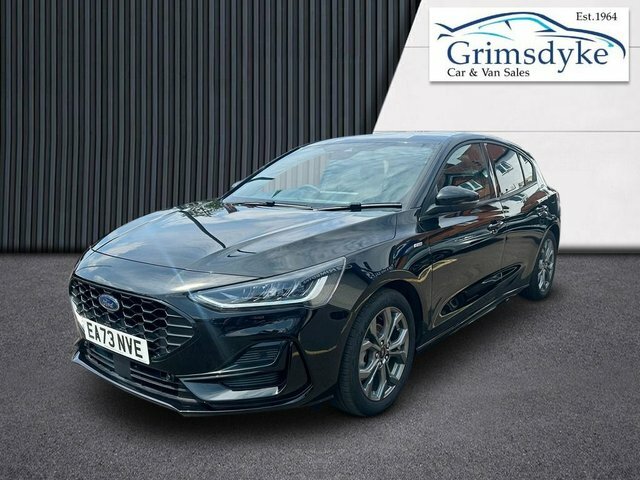 Ford Focus 2023 1.0T Ecoboost Mhev St-line Hatchback Petr Black #3