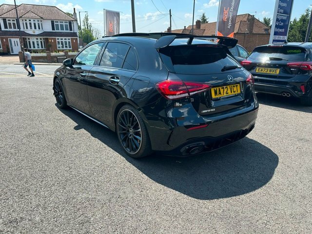 Mercedes-Benz A Class 2022 2.0 A35 Amg Edition Premium Plus Hatchback Black #4