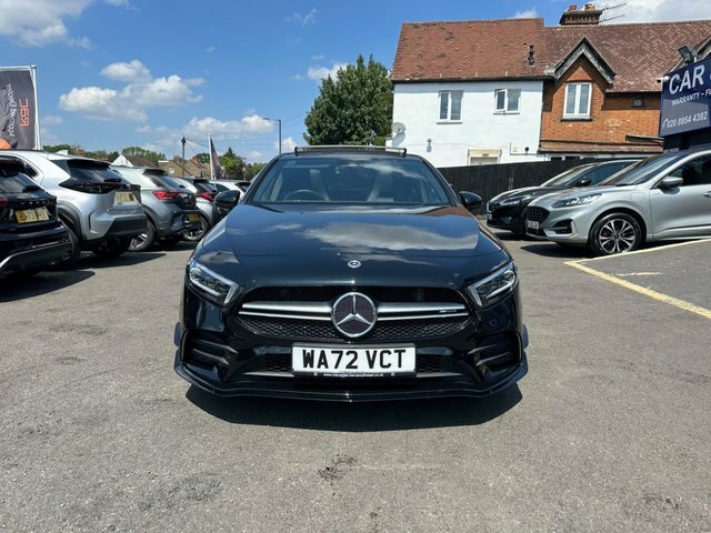 Mercedes-Benz A Class 2022 2.0 A35 Amg Edition Premium Plus Hatchback Black #2