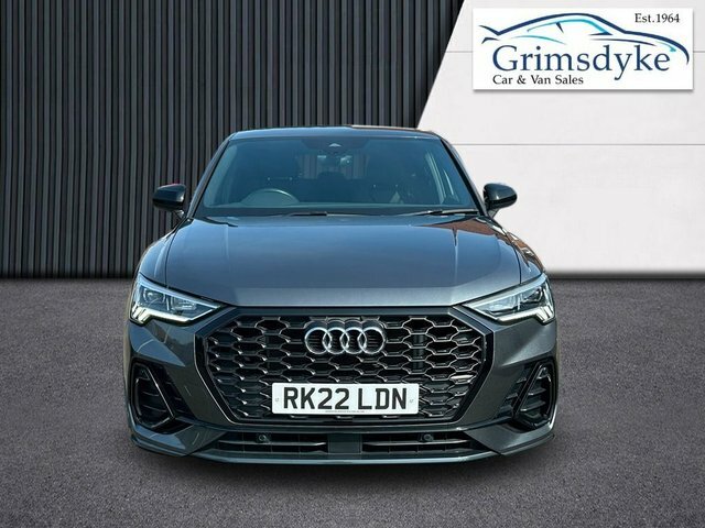 Audi Q3 2022 1.4 Tfsie 45 Black Edition Sportback Petr RK22LDN Grey #2