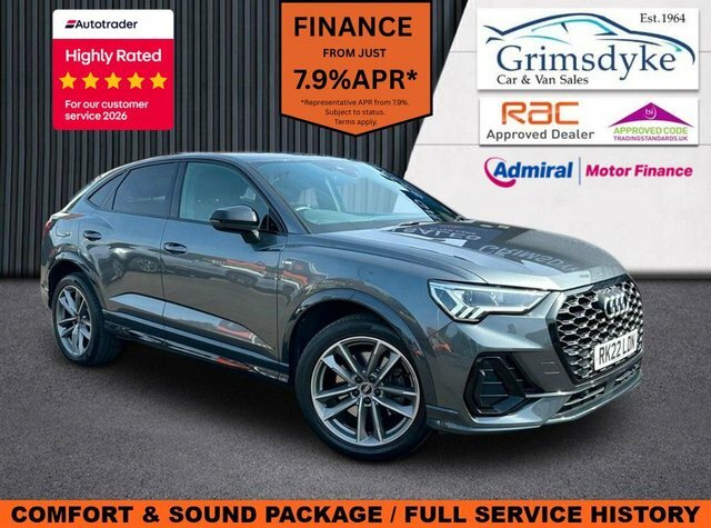 Audi Q3 2022 1.4 Tfsie 45 Black Edition Sportback Petr Black