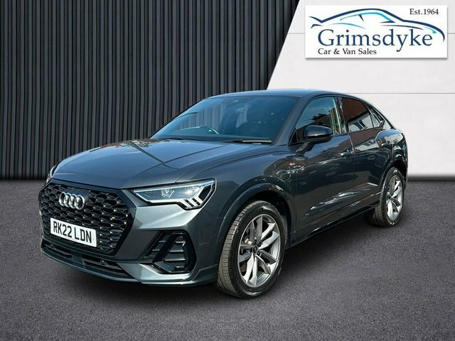 Audi Q3 2022 1.4 Tfsie 45 Black Edition Sportback Petr RK22LDN Grey #3