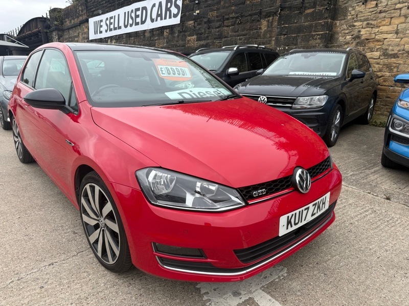 Volkswagen Golf Gt Edition Tdi Bluemotion KU17ZKH Red