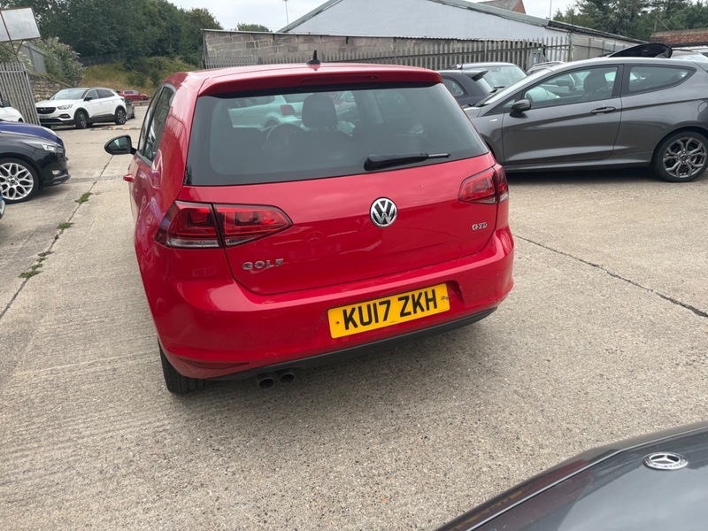 Volkswagen Golf Gt Edition Tdi Bluemotion KU17ZKH Red #6