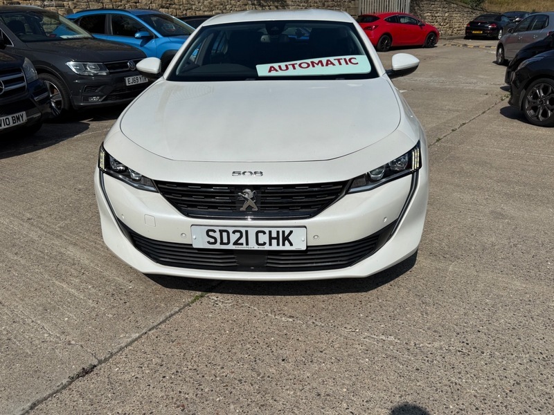 Peugeot 508 1.5 Bluehdi Allure Fastback White #3