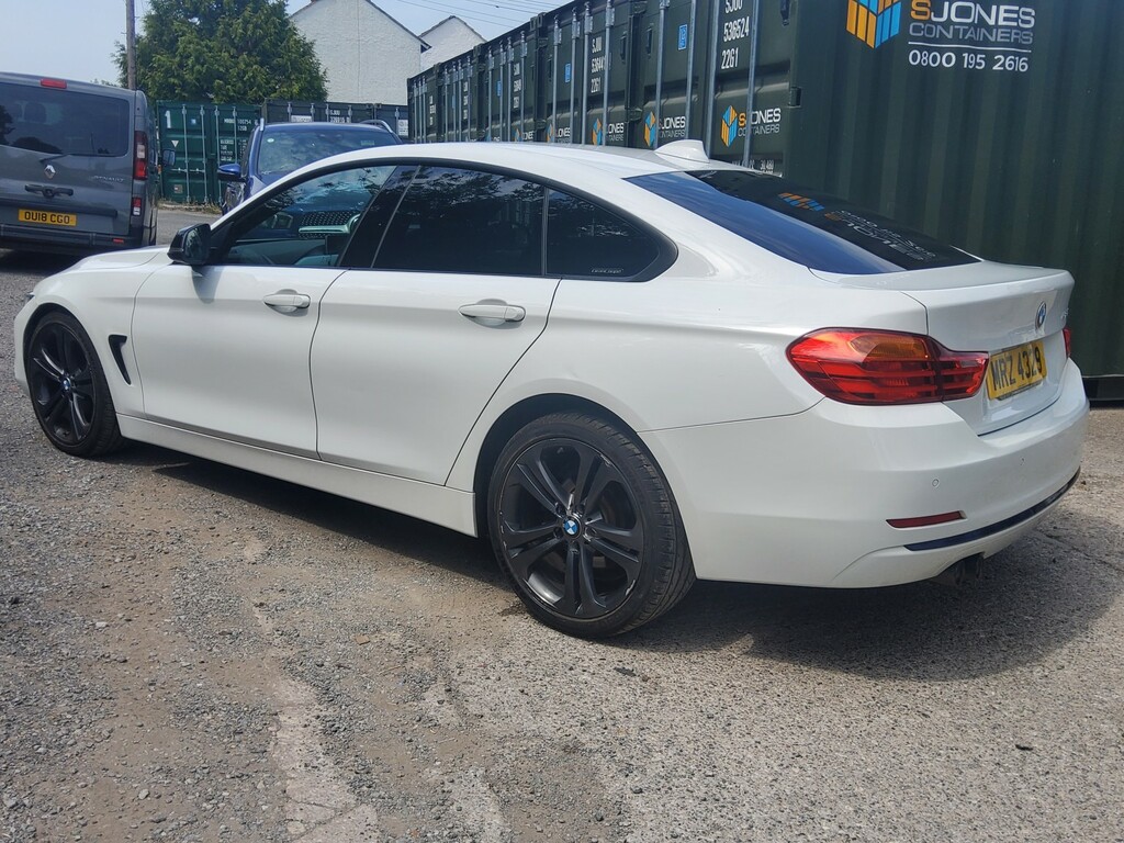 BMW 4 Series Gran Coupe Coupe 420D Sport Gran Coupe 2016 MRZ4329 White #6