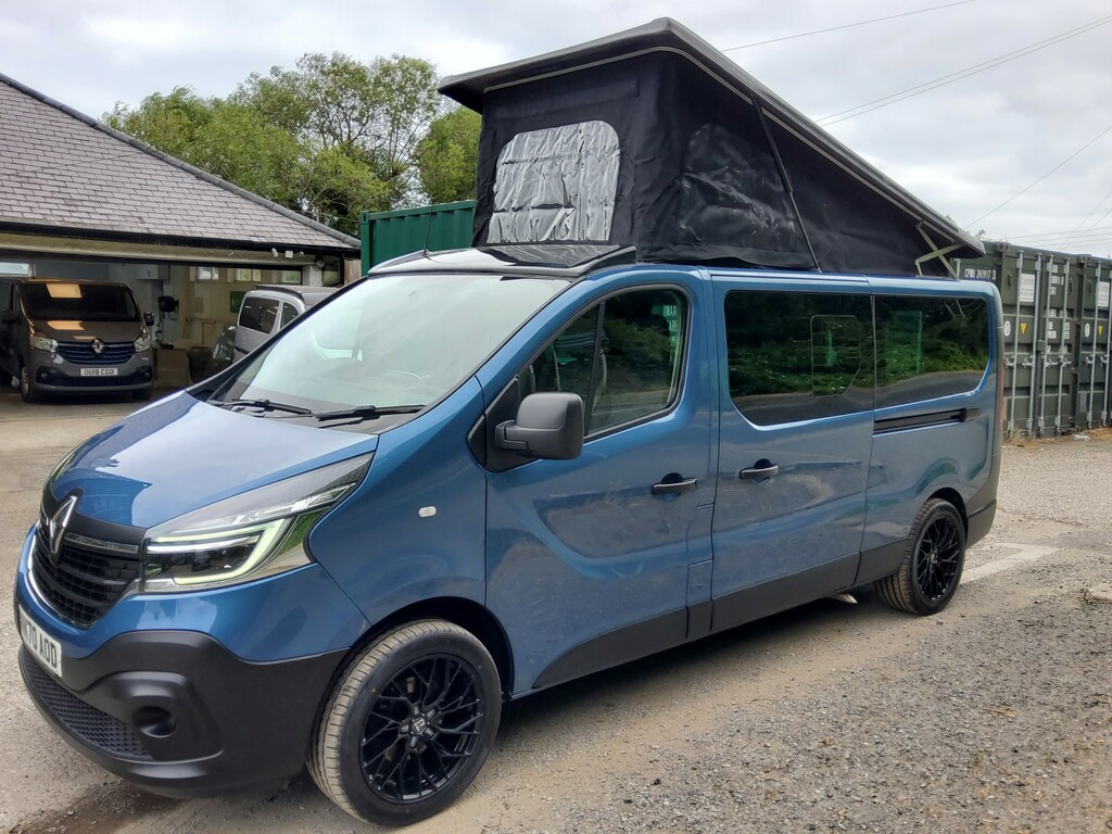 Renault Trafic Camper Van 2.0 Ll30 Energy Dci 120 Business My19 Blue #4
