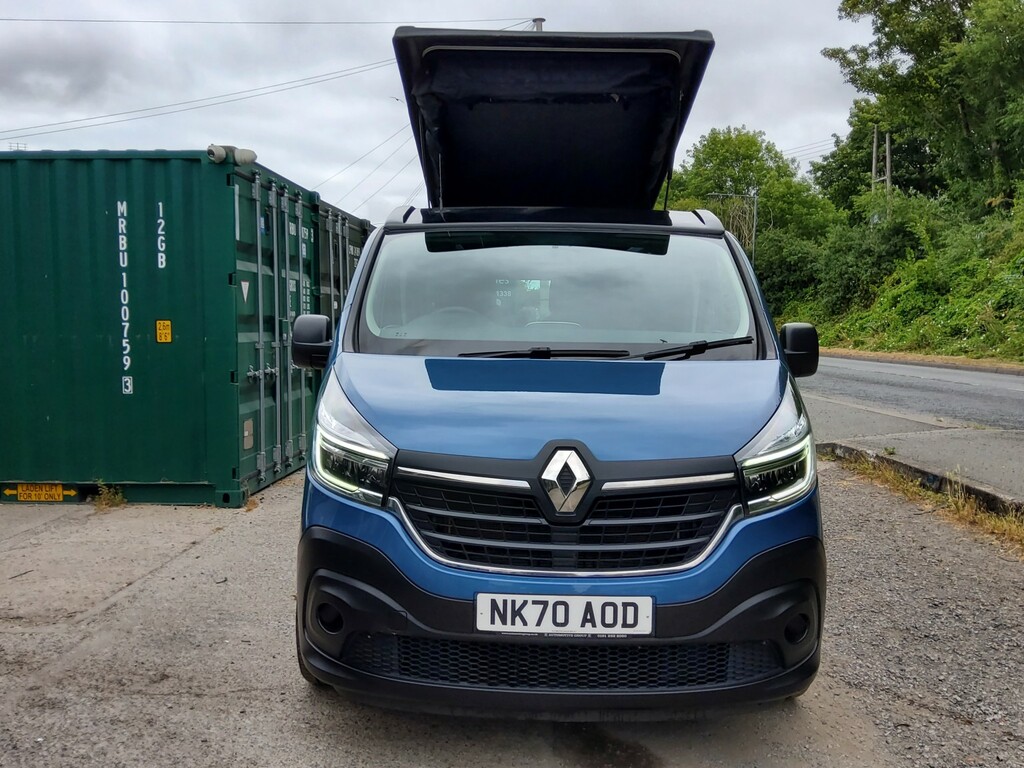 Renault Trafic Camper Van 2.0 Ll30 Energy Dci 120 Business My19 Blue #6