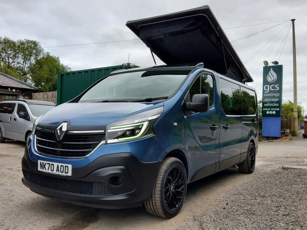Renault Trafic Camper Van 2.0 Ll30 Energy Dci 120 Business My19 Blue #5