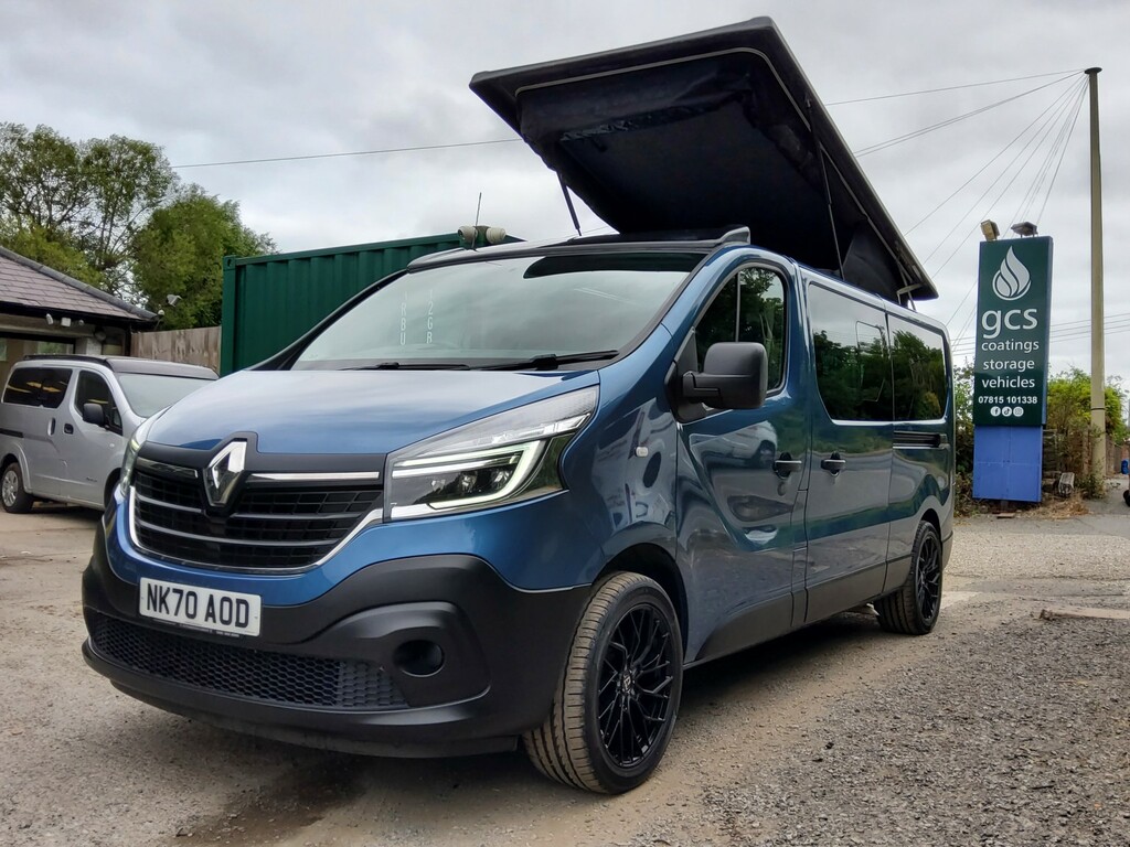 Renault Trafic Camper Van 2.0 Ll30 Energy Dci 120 Business My19 Blue #2