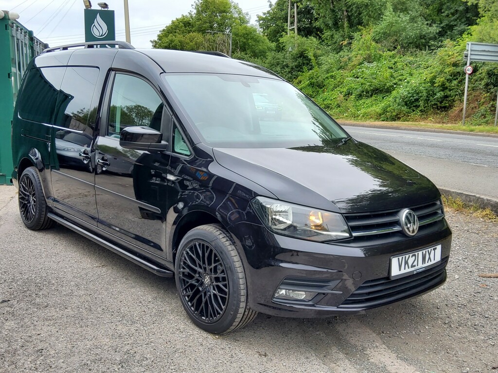 Volkswagen Caddy Maxi Life Mpv 2.0 Tdi 202121 VK21WXT Black #2