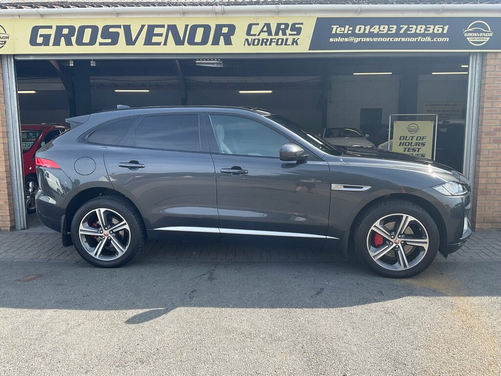 Jaguar F-Pace 3.0 D300 V6 S Suv Awd Euro 6 Ss Grey