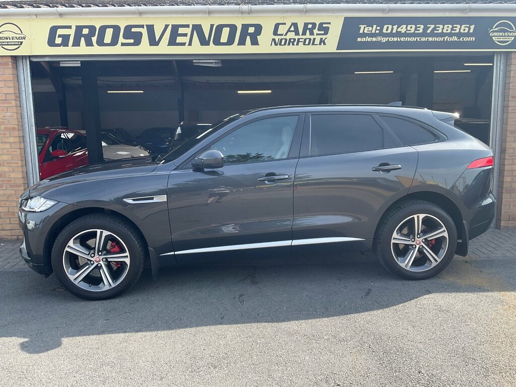 Jaguar F-Pace 3.0 D300 V6 S Suv Awd Euro 6 Ss Grey #4
