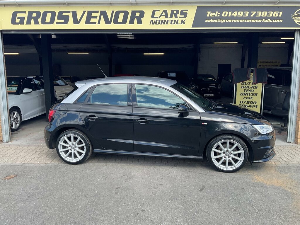 Audi A1 1.4 Tfsi S Line Sportback S Tronic Euro Black