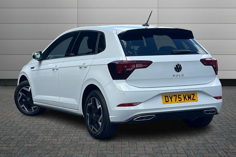 Volkswagen Polo 1.0 Tsi R-line Hatchback Dsg 115 Ps DY75KMZ White #3