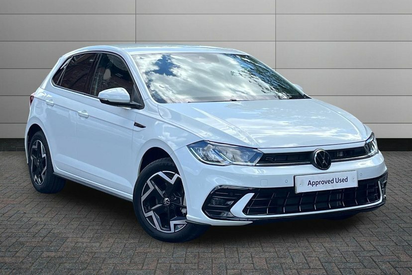 Volkswagen Polo 1.0 Tsi R-line Hatchback Dsg 115 Ps DY75KMZ White