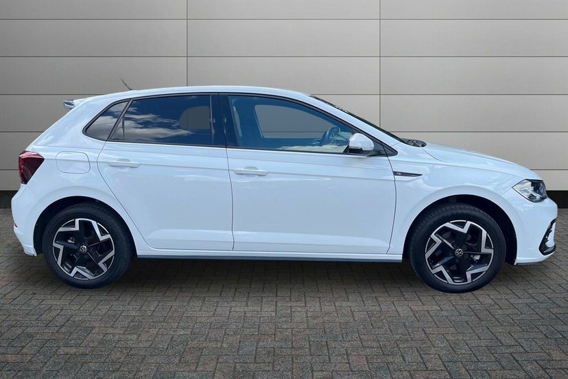 Volkswagen Polo 1.0 Tsi R-line Hatchback Dsg 115 Ps DY75KMZ White #4