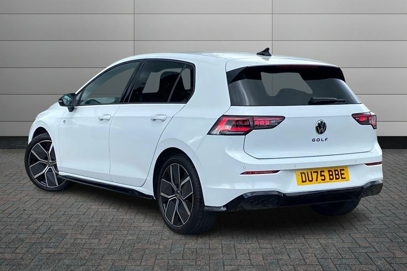 Volkswagen Golf 1.5 Tsi Black Edition Hatchback DU75BBE White #3
