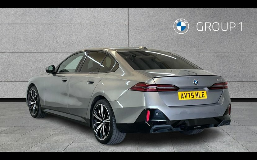 BMW 5 Series 520I M Sport Pro Saloon AV75MLE Grey #2