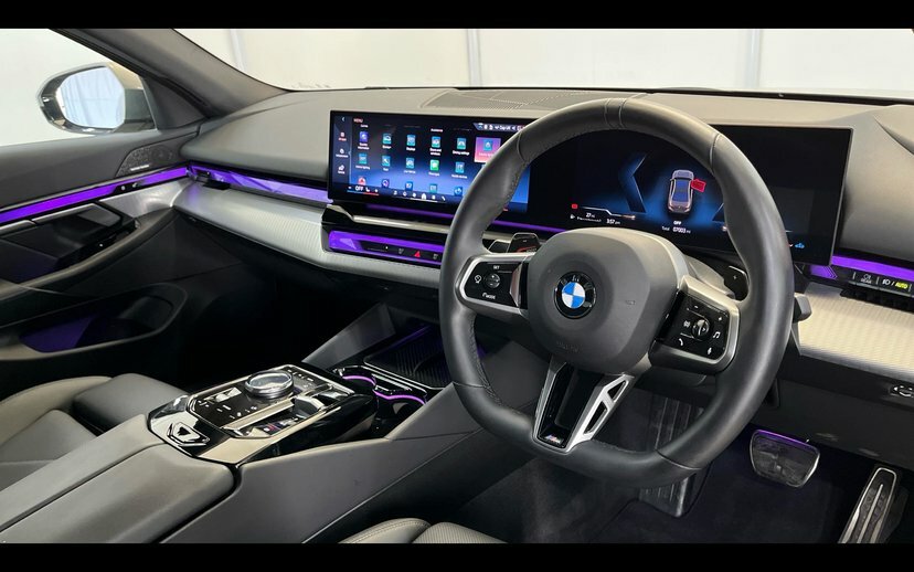 BMW 5 Series 520I M Sport Pro Saloon AV75MLE Grey #6