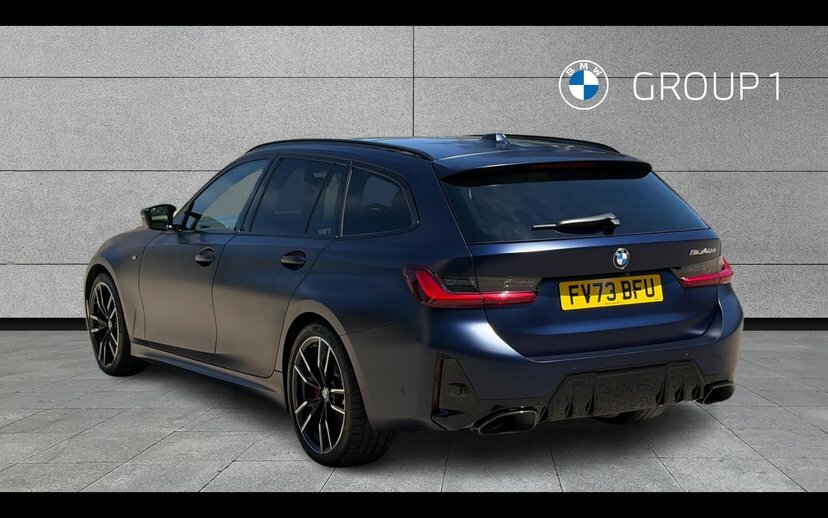 BMW 3 Series M340d Xdrive Touring Blue #2
