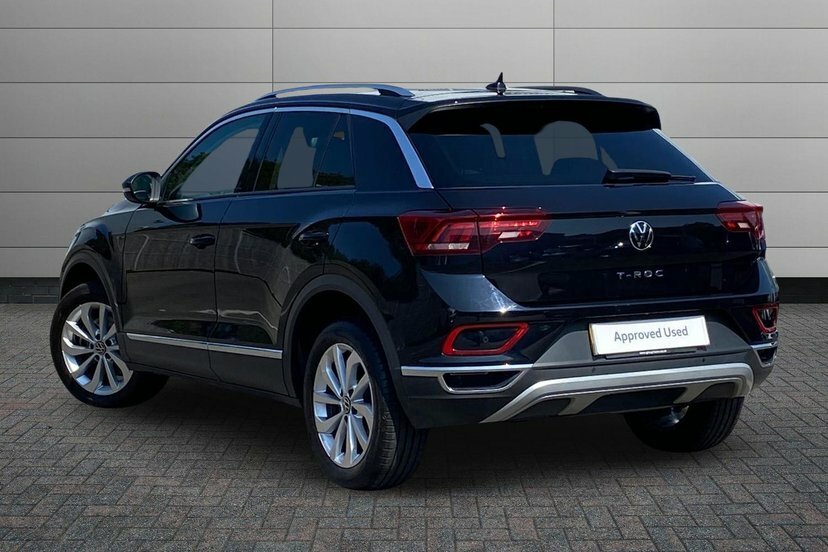 Volkswagen T-Roc 2.0 Tdi Style Suv 150 Ps Black #3