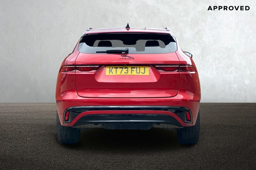 Jaguar F-Pace 2.0 P400e 19.3Kwh R-dynamic Se Black Suv Petro Red #6