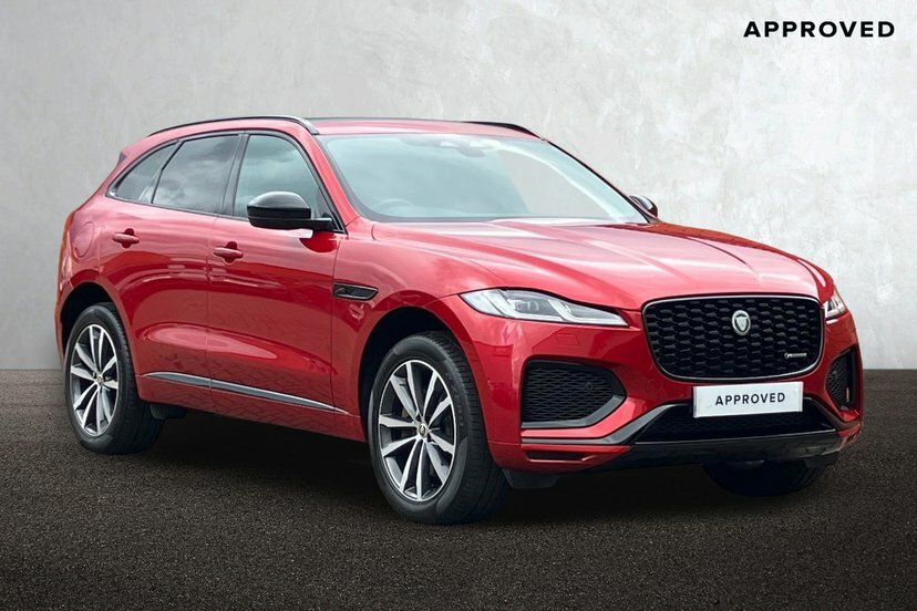 Jaguar F-Pace 2.0 P400e 19.3Kwh R-dynamic Se Black Suv Petro Red
