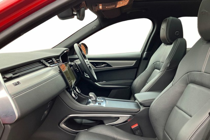 Jaguar F-Pace 2.0 P400e 19.3Kwh R-dynamic Se Black Suv Petro Red #3