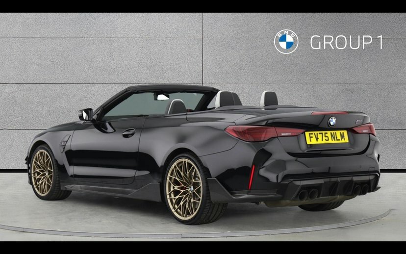BMW M4 M4 Competition M Xdrive Convertible FV75NLM Black #2