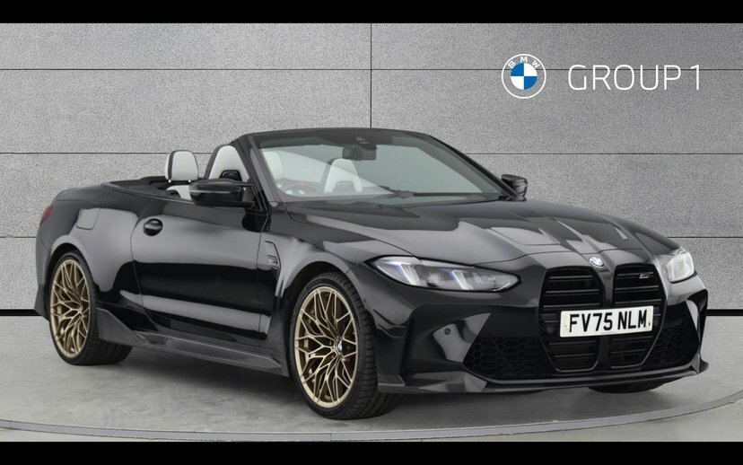 BMW M4 M4 Competition M Xdrive Convertible Black