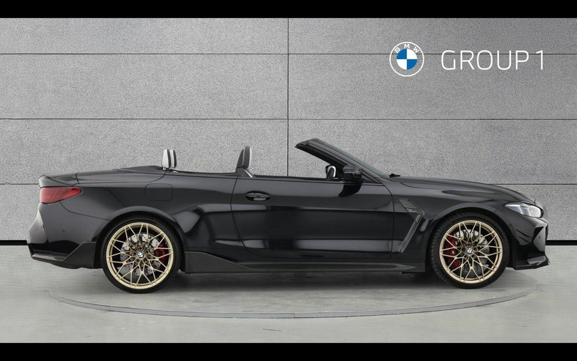 BMW M4 M4 Competition M Xdrive Convertible FV75NLM Black #3