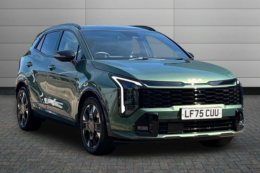 Kia Sportage 1.6 H T-gdi Gt-line S Suv Hybrid A LF75CUU Green