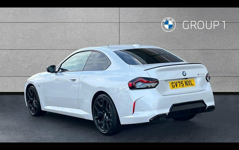BMW 2 Series Gran Coupe M240i Xdrive Coupe White #2