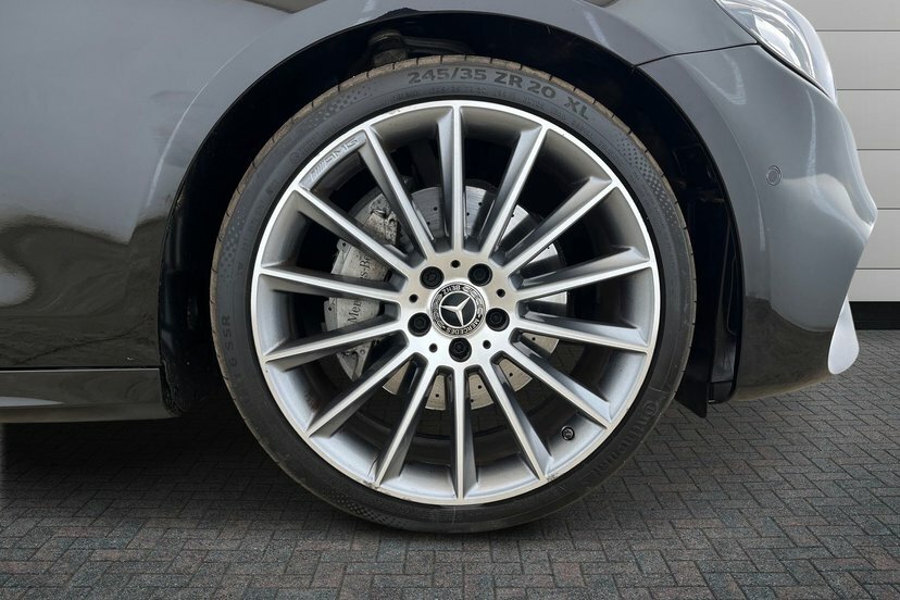 Mercedes-Benz E Class E220d Amg Line Premium Estate KP19UPC Black #4