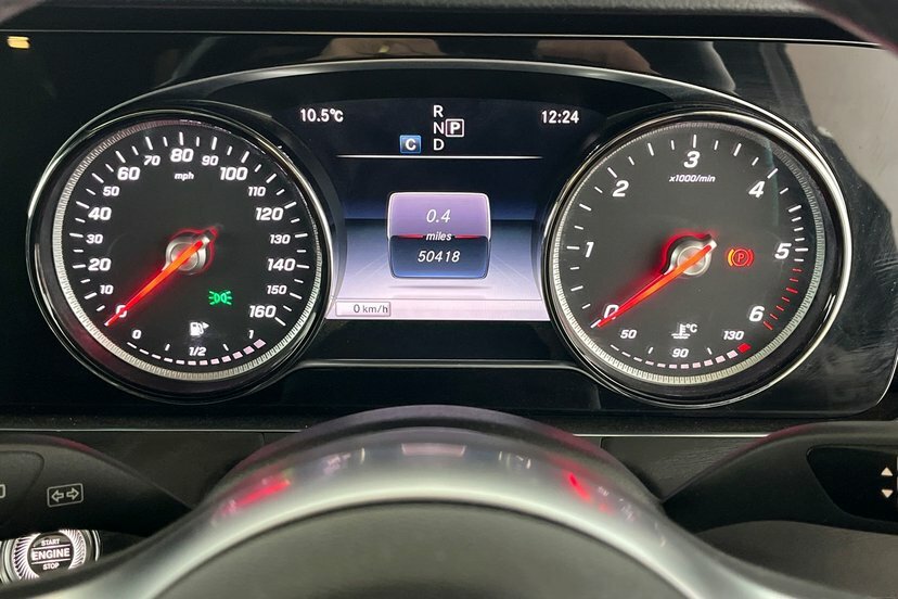 Mercedes-Benz E Class E220d Amg Line Premium Estate KP19UPC Black #6
