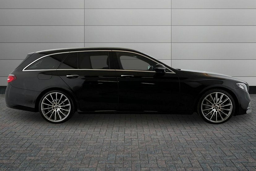 Mercedes-Benz E Class E220d Amg Line Premium Estate KP19UPC Black #3