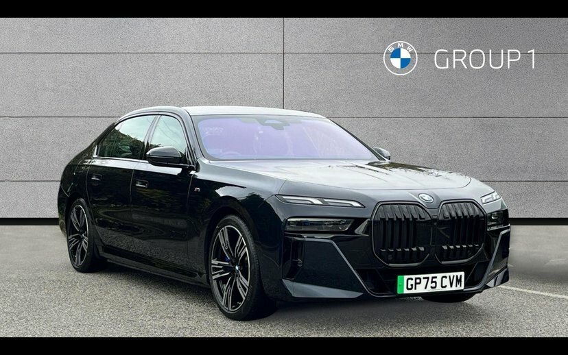 BMW i7 I7 Edrive50 M Sport Black
