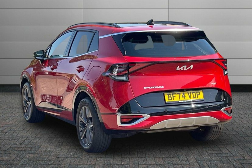 Kia Sportage 1.6 H T-gdi Gt-line S Suv Hybrid A BF74VDP Red #3