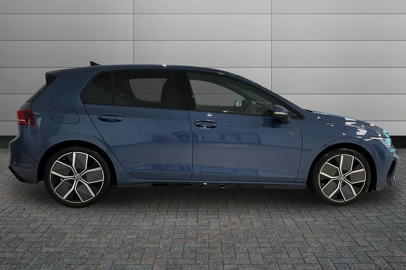 Volkswagen Golf 1.5 Etsi Mhev R-line Hatchback Hybrid D EF75WNZ Blue #4